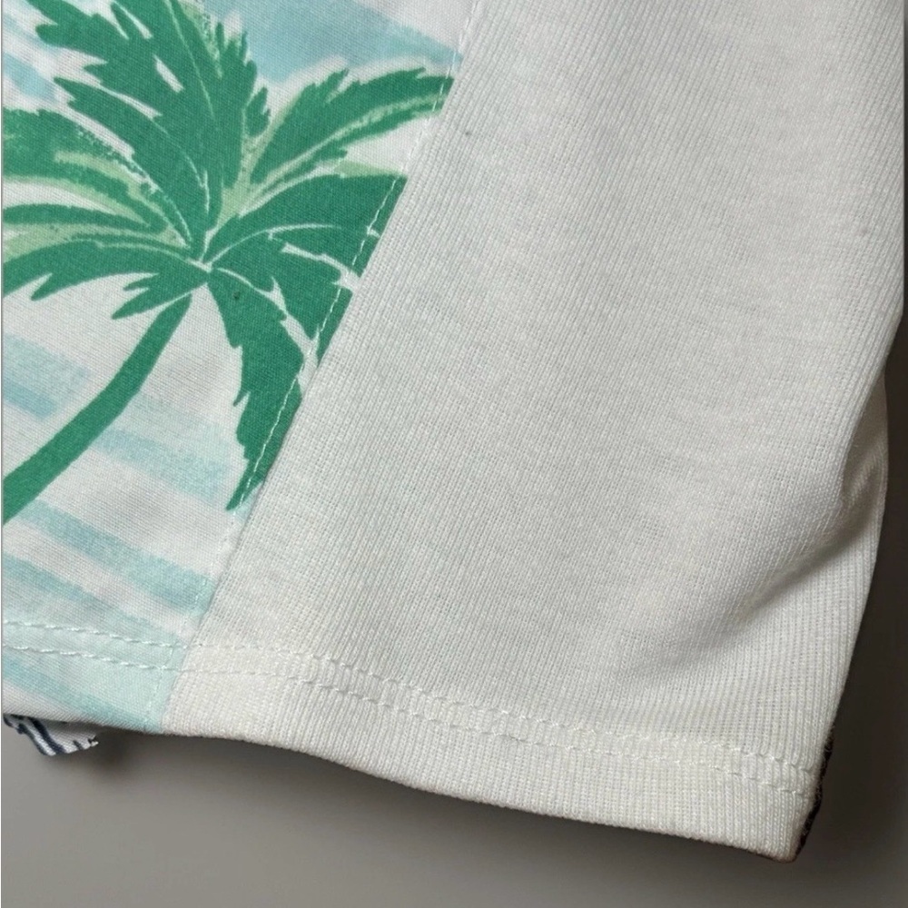 Kim Rogers Sleeveless Blouse Top Shirt Vacation Summer Cruise Sz Petite Large - Picture 7 of 10